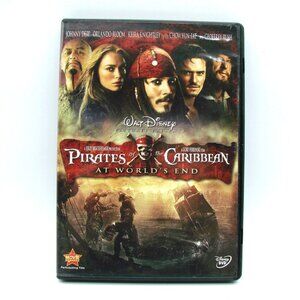 Pirates of the Caribbean at World's End DVD Disney Action & Adventure Hardcase